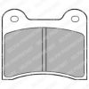 DELPHI LP63 Brake Pad Set, disc brake